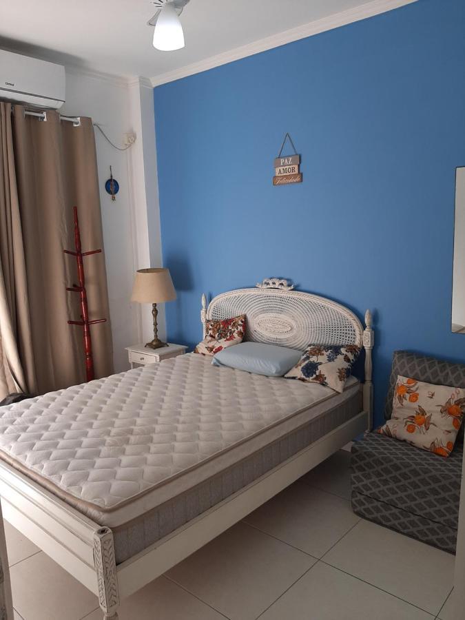 Apartamento Vento E Mar - 2 Quartos Com Sacada Na Quadra Da Praia Do Gonzaga Santos  Exterior photo